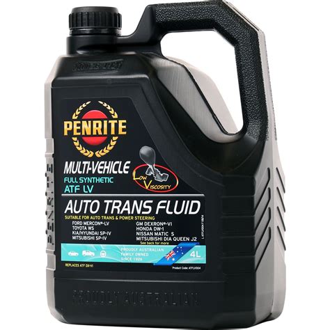 penrite lv automatic transmission fluid